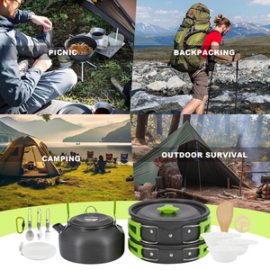 Set de Cocina de Camping Plegable de Aleación de Aluminio de Gran Venta <span class=keywords><strong>Accesorios</strong></span> para Acampar - Product Image 4