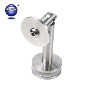 Auvent de balcon sans cadre en acier inoxydable, quincaillerie de canopée en verre, accessoires auvent en verre, Kits de Support de système de montage - Product Image 4