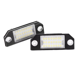 Nouveauté pour <span class=keywords><strong>Focus</strong></span> C-MAX <span class=keywords><strong>MK2</strong></span> 2003-2008, éclairage de plaque d'immatriculation de voiture 12V, 24 LED blanches, feux arrière indicateurs, 6W, rénovation/mise à niveau - Product Image 5