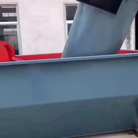 Machine de lavage à chaud automatique pour déchets plastiques PP PE HDPE LDPE, cuve de lavage flottante pour ligne de recyclage plastique