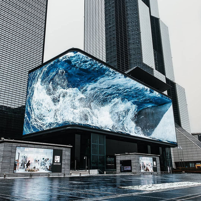 2026 Outdoor P5.7 P6.67 P10 Street Waterproof Advertising LED Display 480*320mm LED Screen Display