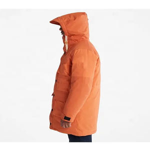 เสื้อแจ็คเก็ตพัฟเฟอร์ผ้าแคนวาสคุณภาพสูงสำหรับผู้ชายปี 2023 คอตั้ง ใส่ได้ในฤดูหนาว มีซิปและกระเป๋า ระบายอากาศได้ดี ให้ความอบอุ่น - Product Image 4