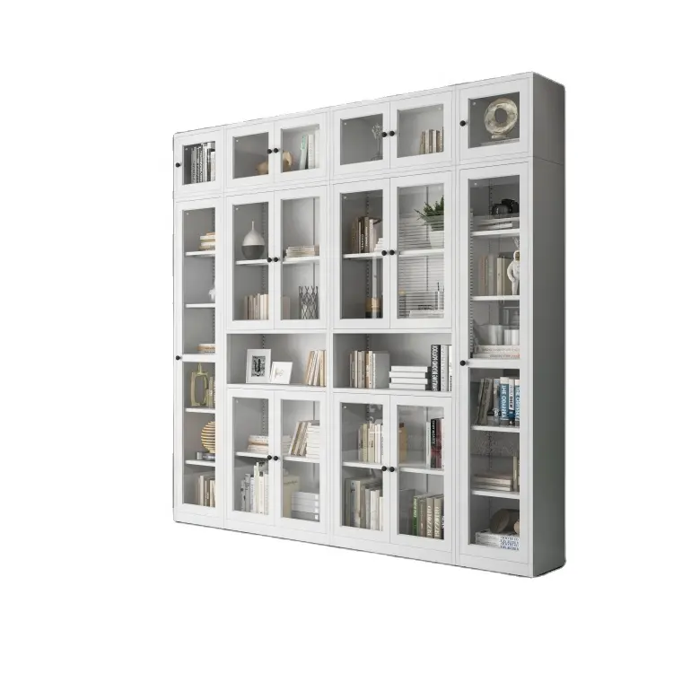 home use dressers bathroom bookcase 1 single section steel bookcase with glass door book shelves for living room