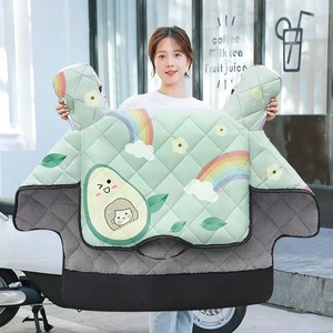 Electric Bicycle <b>Windshield</b> <b>Cover</b> Q 132 Winter Protective Waterproof Thickened Fleece Lined Front Placement - Product Image 5