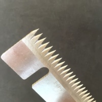 Lame dentelée en acier 9CrSi pour machine d'emballage automatique, vente chaude de l'usine Xinermei
