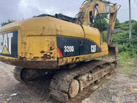 Excavatrice Caterpillar 320D d'occasion, modèle 2007, 21,8 tonnes, moteur de 118 kW, composants hydrauliques et pompe, engins de construction