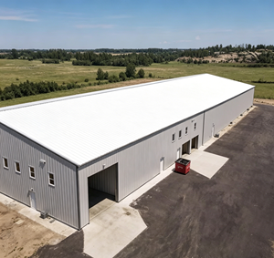 High Performance Prefabricated Steel Structure Hall, Easy Assembly Steel <b>Frame</b> Workshop & Industrial Warehouse - Product Image 5