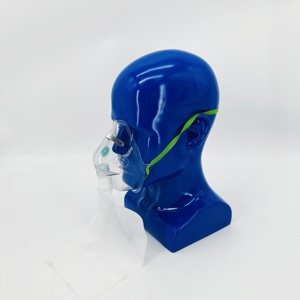 <span class=keywords><strong>Masque</strong></span> jetable non-réutilisable en PVC médical pour l'oxygène, tailles adulte et pédiatrique - Product Image 6