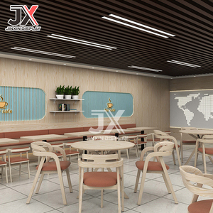 Paquete de Muebles Completos Personalizables con LED, Servicio Integral de Diseño y Adquisición para Cafeterías, Centros Comerciales, Restaurantes - Product Image 3