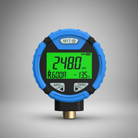Manomètre numérique Necool Factory PG-10, précision 0,5 % FS, compatible avec une large gamme de réfrigérants