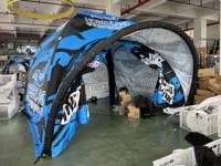 Dôme de sport extérieur personnalisé, auvent publicitaire, tente araignée gonflable, gazebo gonflable pour salon professionnel et événements sportifs