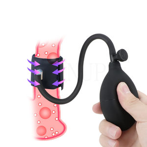 Pompa gonfiabile per pene maschio pompa per il potenziamento del cazzo manicotto ingranditore giocattoli erotici per uomini Trainer - Product Image 1