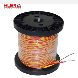 <span class=keywords><strong>Cable</strong></span> Termopar Aislado con Fibra <span class=keywords><strong>de</strong></span> Vidrio <span class=keywords><strong>de</strong></span> Doble Capa, Tipo K, <span class=keywords><strong>de</strong></span> 0.711 mm <span class=keywords><strong>de</strong></span> Diámetro - Product Image 1