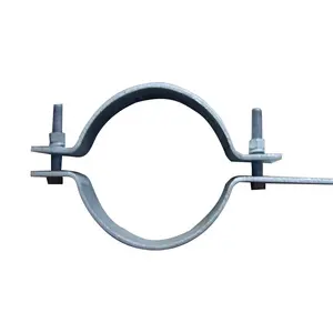 Cerceau galvanisé plat Double demi-cercle tige câble personnalisé accessoires de connexion aérienne galvanisé à chaud