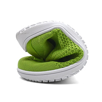Chaussures minimalistes pour enfants à livraison rapide, baskets respirantes en maille à bout large et semelle souple à dénivelé zéro