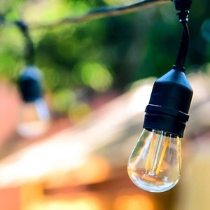 E27 <b>Led</b> <b>Light</b> Strings Waterproof Hanging S14 Bulb Chain For Outdoor Indoor Decoration 10A 16A Plastic Body 2 Year Warranty - Product Image 4