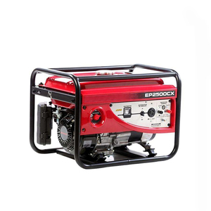 Générateur à essence <span class=keywords><strong>BISON</strong></span> (CHINE) 110V-380V <span class=keywords><strong>1</strong></span>-3KW 6.5HP à cadre ouvert, monophasé, refroidi par air, 4 temps, 196cc, démarrage électrique 12V DC - Product Image 2
