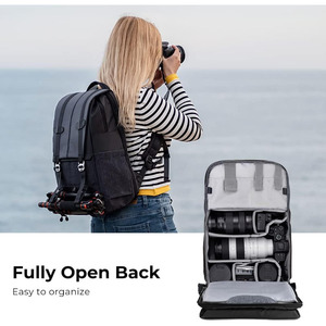 <span class=keywords><strong>Mochila</strong></span> de Poliéster Impermeable de Gran Capacidad, Bolsa de Viaje, Estuche <span class=keywords><strong>para</strong></span> Portátil de 156/16 Pulgadas, <span class=keywords><strong>Mochila</strong></span> <span class=keywords><strong>para</strong></span> Cámara, Bolsa Dedicada <span class=keywords><strong>para</strong></span> Fotógrafos - Product Image 4