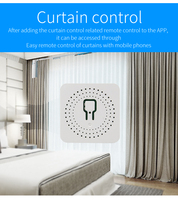 Receptor Universal Tuya de 2 Canales YET478WTR, Apto para Puertas, Ventanas, Portones y Luces LED
