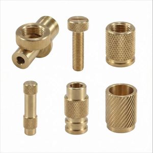Pièces usinées CNC en laiton sur mesure, perçage par électroérosion à fil, fraisage, tournage, composants de précision, bijoux, quincaillerie, fixations - Product Image 1