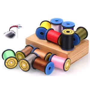 Hilo de atado de moscas de dos capas 75D <span class=keywords><strong>8</strong></span>/0, 100M, poliéster, 12 colores, material de alta resistencia para ninfa, mosca seca, mirilla, anzuelos 12 a 22, trucha, lubina - Product Image 6