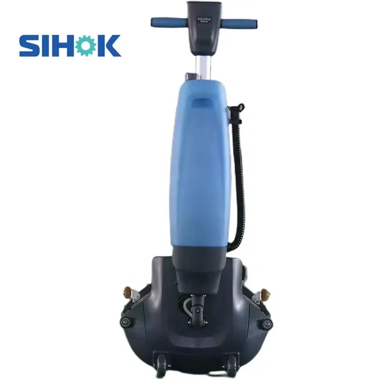 Home floor cleaning machine walk behind terrazzo and tile floor buffer cleaning machine lithium battery electric floor scrubber