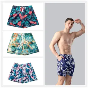Multi Colors High Quality Quick Dry Nylon Beach Shorts S-2XL Swim Surf Board Shorts Loose Casual Trunks for Men short swim trunk