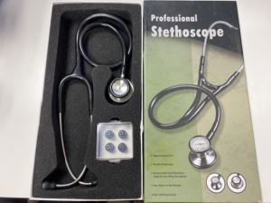 Estetoscopio Profesional de Doble Cabeza, Clásico III, de Acero Inoxidable, para Médico, Enfermera, Hospital, Clínica - Product Image 6