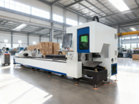 Coupe-tubes laser à fibre haute vitesse, bord de coupe propre, sans traitement secondaire pour la fabrication de tubes métalliques