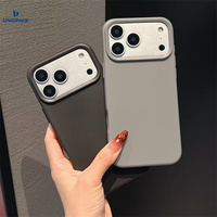 Coques de téléphone en silicone UNIGRACE, mat, TPU souple, coque unie, vente en gros, impression UV personnalisée, coques de téléphone pour iPhone 17 16 15