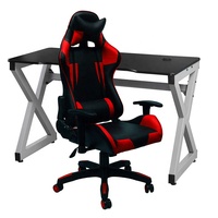Table pc de gaming en forme de X, ordinateur portable, moderne, pour jeux
