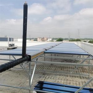 Collecteur solaire 58x1800x50 à double vitrage, tube thermique à trois cibles, revêtement Al-ss-cu pour système de pompe à chaleur air-eau - Product Image 2