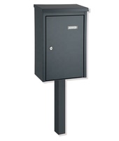 Boîte de dépôt de colis intelligente d'extérieur moderne personnalisable Grande boîte aux lettres murale en acier Appartements Serrure Prendre l'utilisation de la poste extérieure