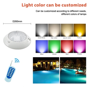 Chất lượng cao IP68 không thấm nước cảnh quan dưới nước ac12v 20W 24W 36W 45W từ xa RGB LED hồ bơi ánh sáng - Product Image 5