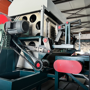 Machine de fabrication de boîtes à œufs alvéolées en carton recyclé à partir de pâte à papier recyclable, machine de fabrication de gobelets à café et de boîtes à œufs - Product Image 3