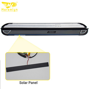 Cho <span class=keywords><strong>Nissan</strong></span> <span class=keywords><strong>Rogue</strong></span> tùy chỉnh xe bên ngoài phụ kiện hợp kim nhôm bên bước chạy Board với năng lượng mặt trời LED ánh sáng - Product Image 5