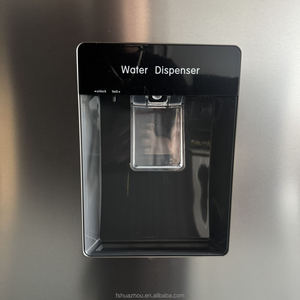 HUAZOS 4 Door <b>Fridge</b> Stainless Steel Cross With Water Dispenser Air Cooled No Frost <b>Compressor</b> 632L Stainless Steel <b>Fridge</b> - Product Image 6