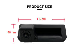 Wemaer OEM vue arrière de voiture HD caméra de recul grand angle système de stationnement automobile assistance aveugle Compatible <span class=keywords><strong>Audi</strong></span> Vw Porsche Golf A6 - Product Image 4