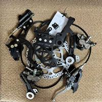 Kit complet de mise à niveau du système de frein à main hydraulique CNC et de pédale de frein arrière pour Sur-Ron Ultra Bee Moto
