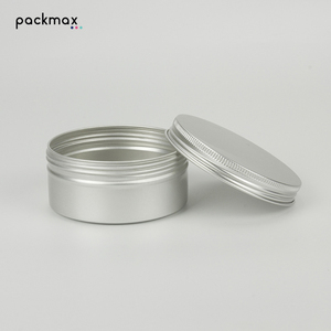 150ml 83*38mm Premium Aluminum Tin for Hair Wax Cosmetics - Food Grade Tea Leaves <b>Packaging</b> Box In Stock Wholesale - Product Image 2