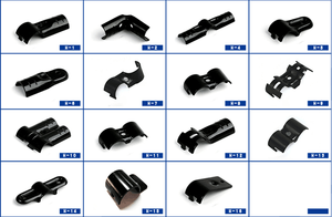 אלקטרופורזה HJ-7 צינורות שחור מחברים מפרקים צינור מתכת בעובי 2.3 מ "מ עבור hd 28 מ" מ צינור פלסטיק מצופה רזה - Product Image 4