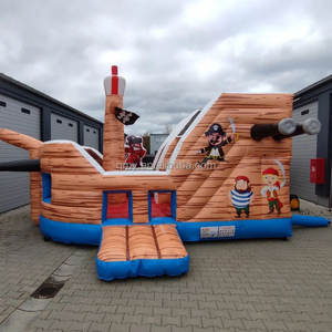 GMY Inflatables, Castillo Inflable con Forma de Barco Pirata <span class=keywords><strong>Titanic</strong></span>, Área de Juegos para Niños, Juego Interior para el Hogar, Suministros para Eventos - Product Image 2