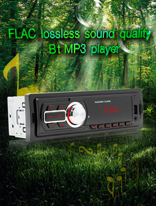 Henmall 12V 1din tableau de bord stéréo USB AUX-in TF carte lecture de musique charge rapide Radio FM récepteur affichage de l'heure amplificateur mains - Product Image 4