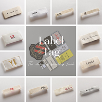 Étiquette de transfert de chaleur de vêtements marque de luxe logo personnalisé vêtement vêtements fer sur étiquette de soin du cou pour vêtements