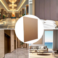 Panneaux de placard à porte coulissante au design moderne, revêtement stratifié, table de bureau, panneaux MDF et HDF bruts de 8mm, 18mm, 26mm, 25mm d'épaisseur pour la vente en gros