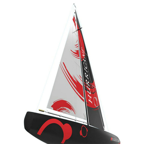 Bateau à voile <span class=keywords><strong>télécommandé</strong></span> RC de grande taille 2,4 G 4 canaux pour enfants - Product Image 3