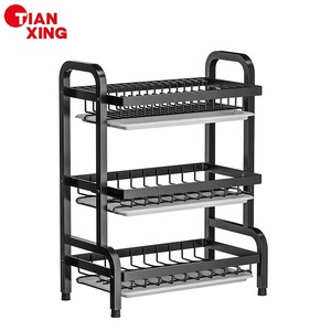 Organizadores <span class=keywords><strong>de</strong></span> cocina multifuncionales y almacenamiento <span class=keywords><strong>de</strong></span> <span class=keywords><strong>acero</strong></span> <span class=keywords><strong>inoxidable</strong></span> plato para cuchillos <span class=keywords><strong>escurridor</strong></span> <span class=keywords><strong>de</strong></span> <span class=keywords><strong>platos</strong></span> estante <span class=keywords><strong>de</strong></span> secado <span class=keywords><strong>de</strong></span> <span class=keywords><strong>platos</strong></span> <span class=keywords><strong>de</strong></span> 2 niveles - Product Image 6