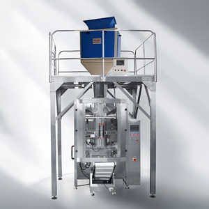Thực phẩm gạo đậu thức ăn đóng Gói Nhà máy sản xuất hạt tự động cân và làm đầy máy đóng gói đa chức năng - Product Image 3