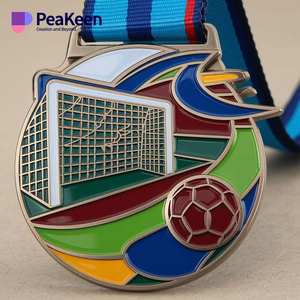 PeaKeen, venta al por mayor, medalla <span class=keywords><strong>de</strong></span> balonmano <span class=keywords><strong>de</strong></span> esmalte duro suave personalizada, <span class=keywords><strong>trofeos</strong></span> y medallas <span class=keywords><strong>de</strong></span> competición para clubes deportivos - Product Image 3