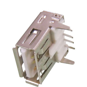 ขั้วต่อ USB 2.0 แบบตัวเมีย AF <span class=keywords><strong>90</strong></span> องศา DIP แบบโค้งงอ พอร์ต USB สำหรับแล็ปท็อป - Product Image 2